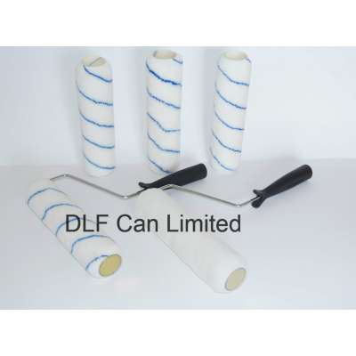 Paint Roller Brush for Wall Painting (Blue strip white)